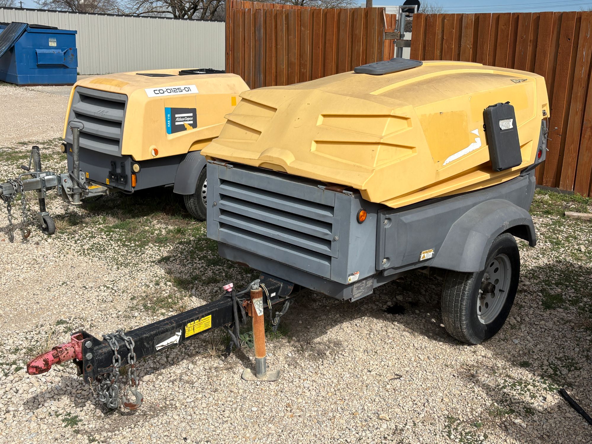 2019 ATLAS COPCO XAS 185 KD7 - view 1 of 25