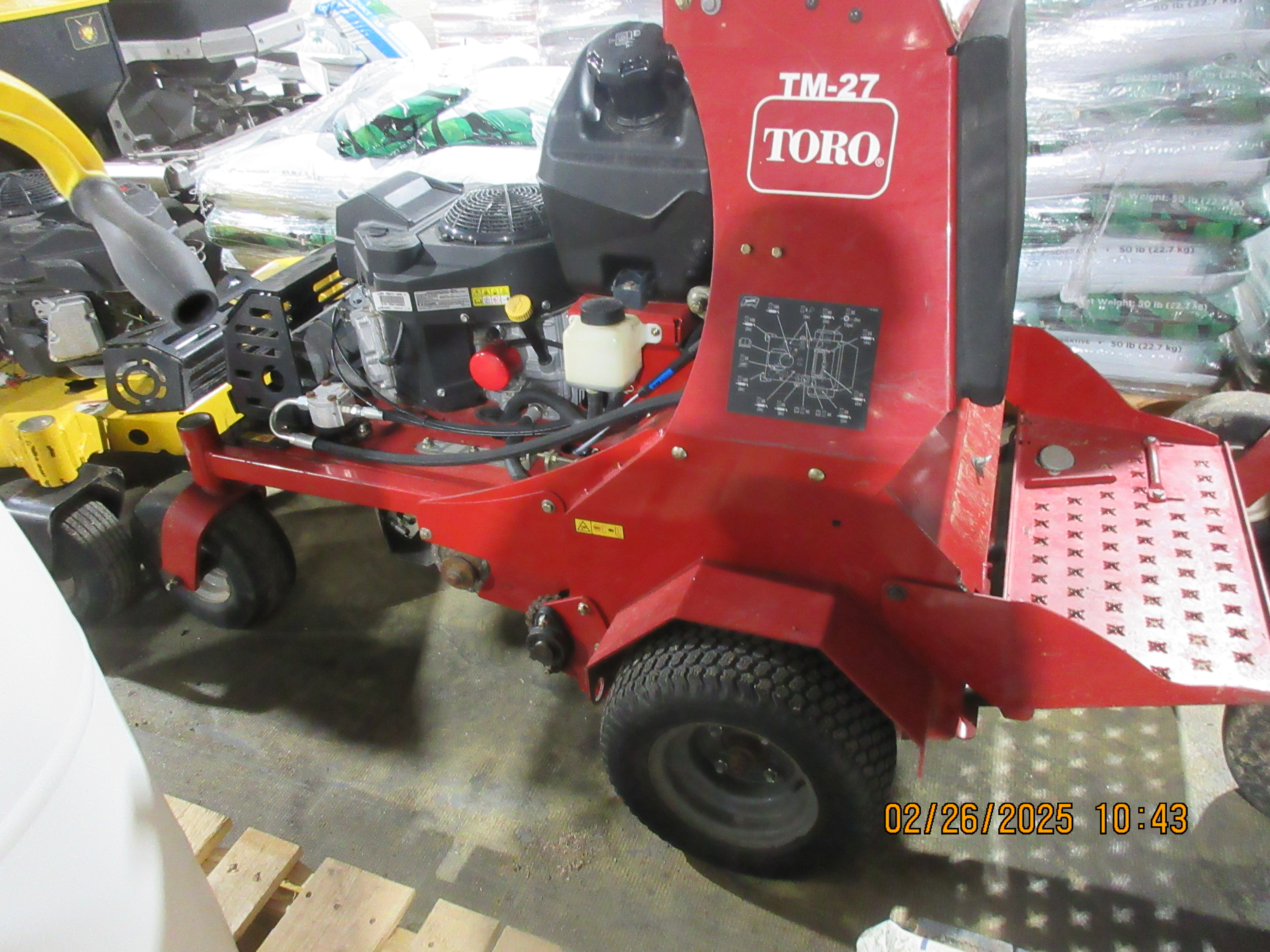 2017 TORO TM27 Stand-on Aerator - view 1 of 11