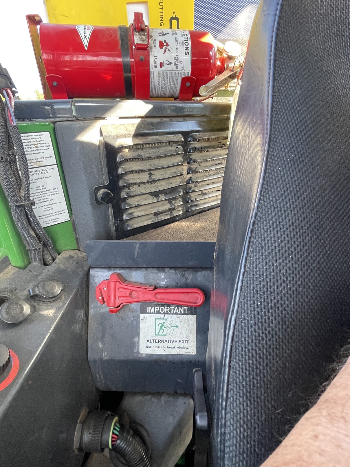 2017 JOHN DEERE 437E Knuckleboom Loader w CSI 264 Delimber - view 7 of 7