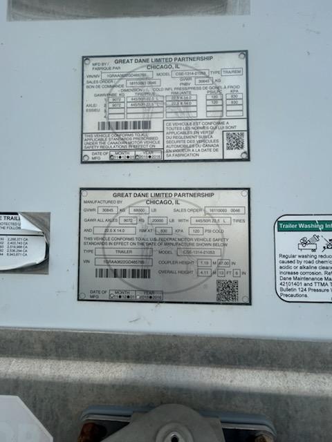 2016 GREAT DANE 53 - view 2 of 9