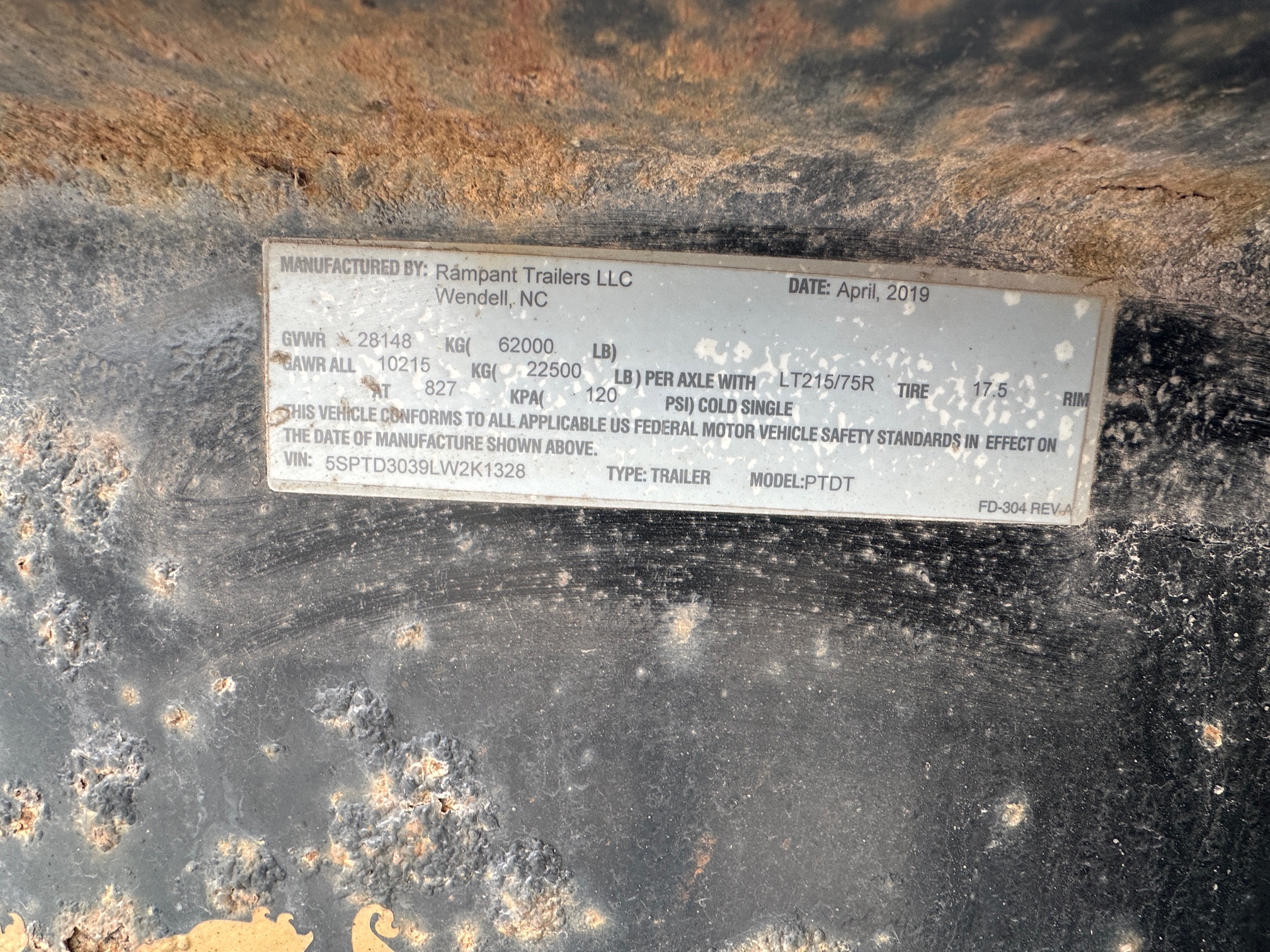 2019 RAMPAGE 25 TON - view 16 of 29