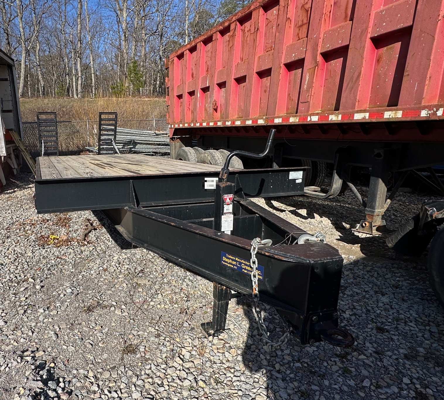 2021 STEPHAN L. GREEN LLC 12-Ton Tag Trailer - view 2 of 15