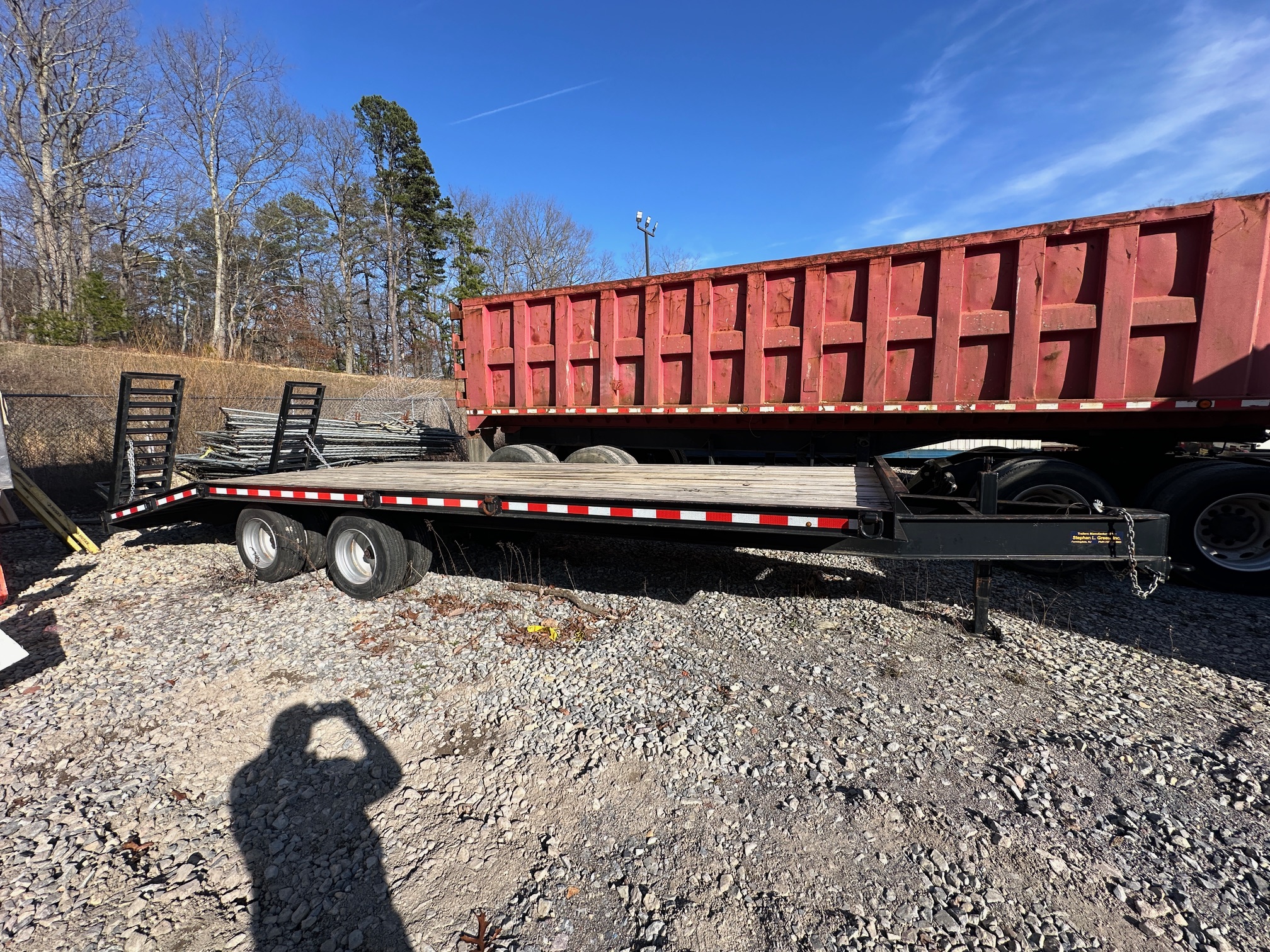 2021 STEPHAN L. GREEN LLC 12-Ton Tag Trailer - view 14 of 15